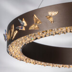 в наличии 701181 Люстра FARAONE 78W LED 7733LM БРОНЗА 3000K - купить в интернет-магазине Светильники Торг