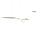 в наличии 731323 Люстра VARESE 35W LED 3628LM 360G ЗОЛОТО 3000K - купить в интернет-магазине Светильники Торг