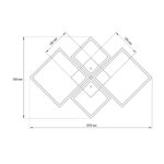 Escada 10246/4 LED*124W Chrome — изображение 7