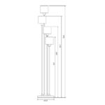 Escada 1109/4 E14*40W White/Silver — изображение 8