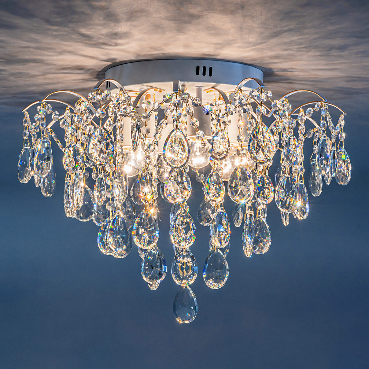 Escada 1126/6 E27*60W White/Gold — изображение 2