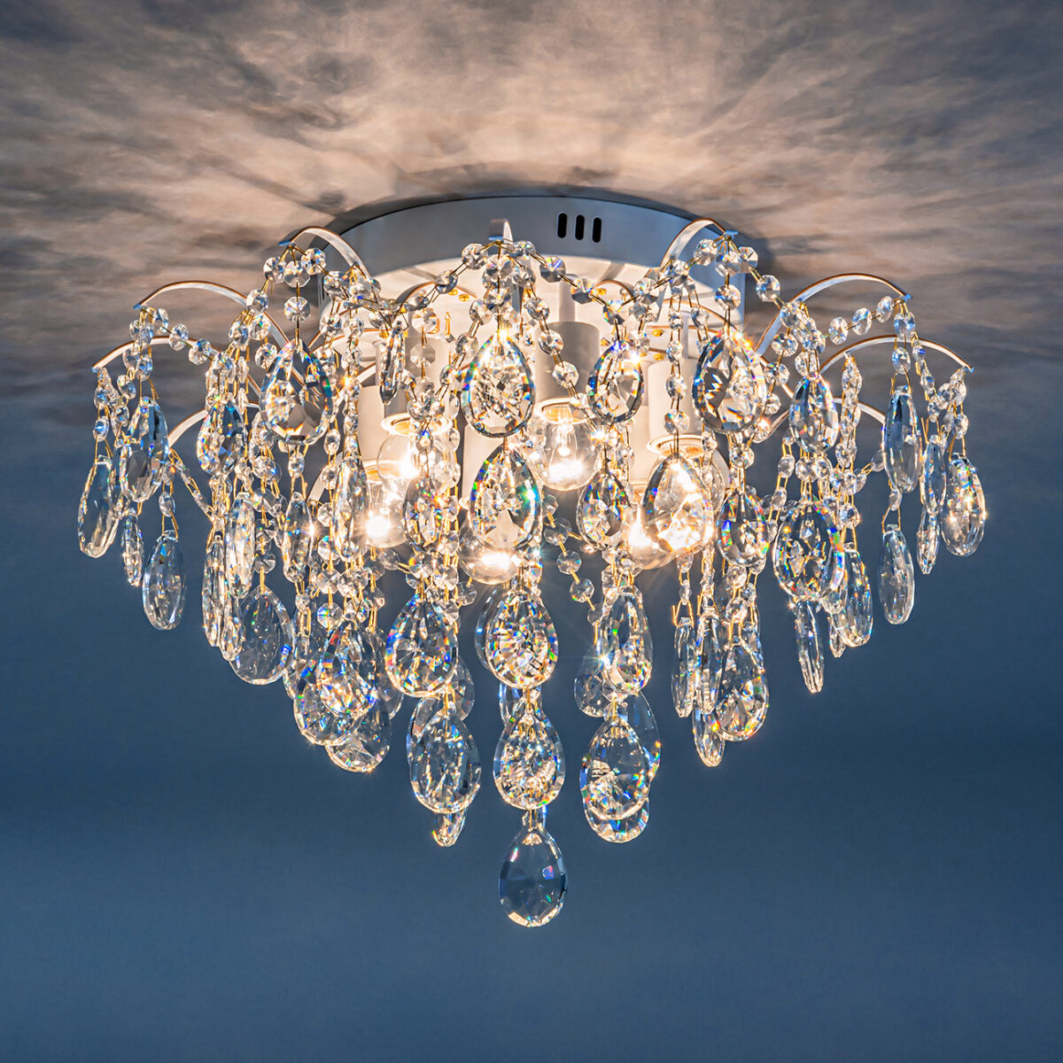 Escada 1126/6 E27*60W White/Gold — изображение 4