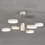 Escada 10236/6 LED*96W White/Wooden — изображение 4