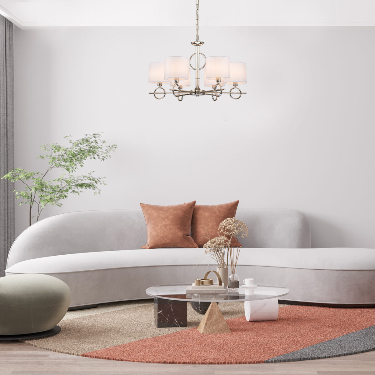 Escada 10167/6PL E14*40W Nickel — изображение 5