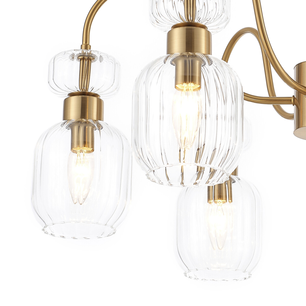 в наличии Escada 1141/6PL E14*60W Antigue copper/Clear - купить в интернет-магазине Светильники Торг