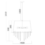 Escada 652/5S E27*60W White — изображение 6