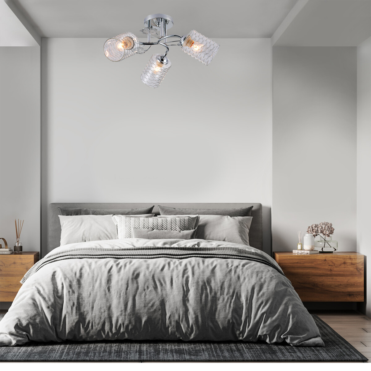 в наличии Escada 1113/3PL E27*40W Chrome - купить в интернет-магазине Светильники Торг