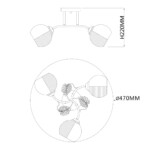 в наличии Escada 1119/3PL E27*40W Chrome - купить в интернет-магазине Светильники Торг