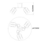 в наличии Escada 1120/3PL E27*40W Chrome - купить в интернет-магазине Светильники Торг
