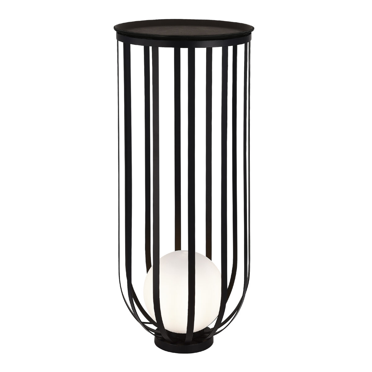 utsenka-SL6129.405.01 Светильник напольный ST-Luce Черный/Белый E27 1*60W НОРДИК — изображение 1