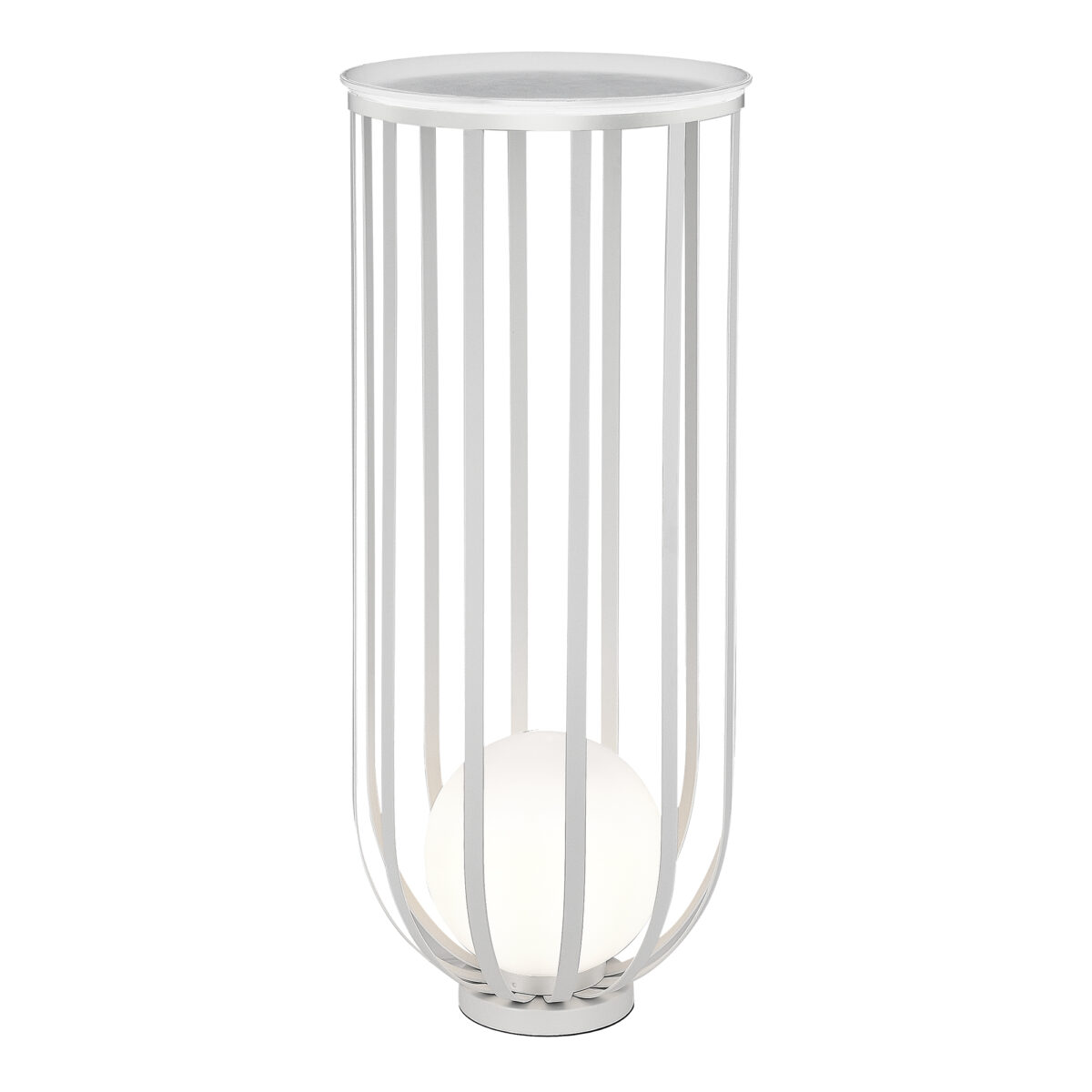 utsenka-SL6129.505.01 Светильник напольный ST-Luce Белый/Белый E27 1*60W НОРДИК — изображение 1