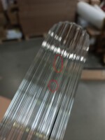 utsenka-SL6224.313.01 Светильник подвесной ST-Luce Латунь/Прозрачный LED 1*30W 4000K БАМБУ — изображение 2