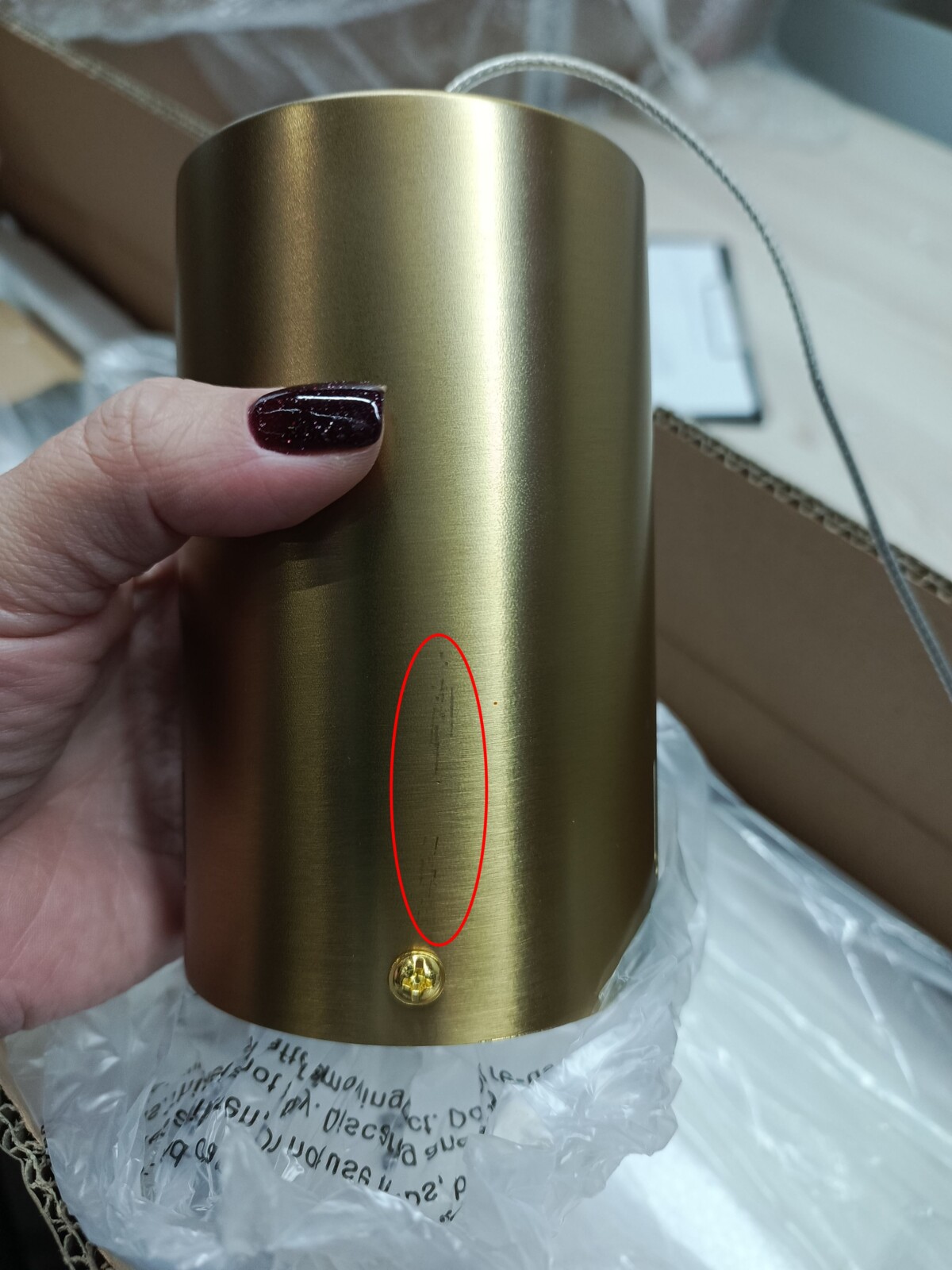 utsenka-SL6224.313.01 Светильник подвесной ST-Luce Латунь/Прозрачный LED 1*30W 4000K БАМБУ — изображение 3