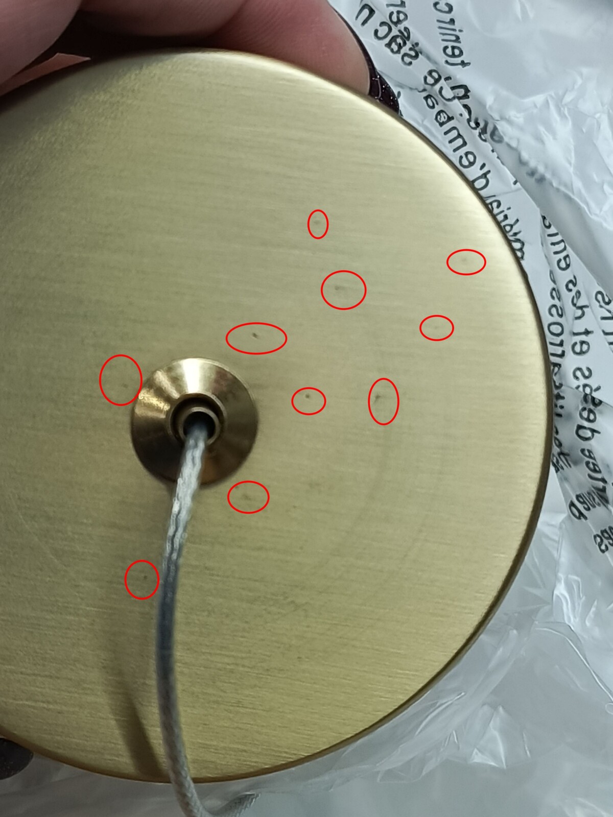 utsenka-SL6224.313.01 Светильник подвесной ST-Luce Латунь/Прозрачный LED 1*30W 4000K БАМБУ — изображение 4