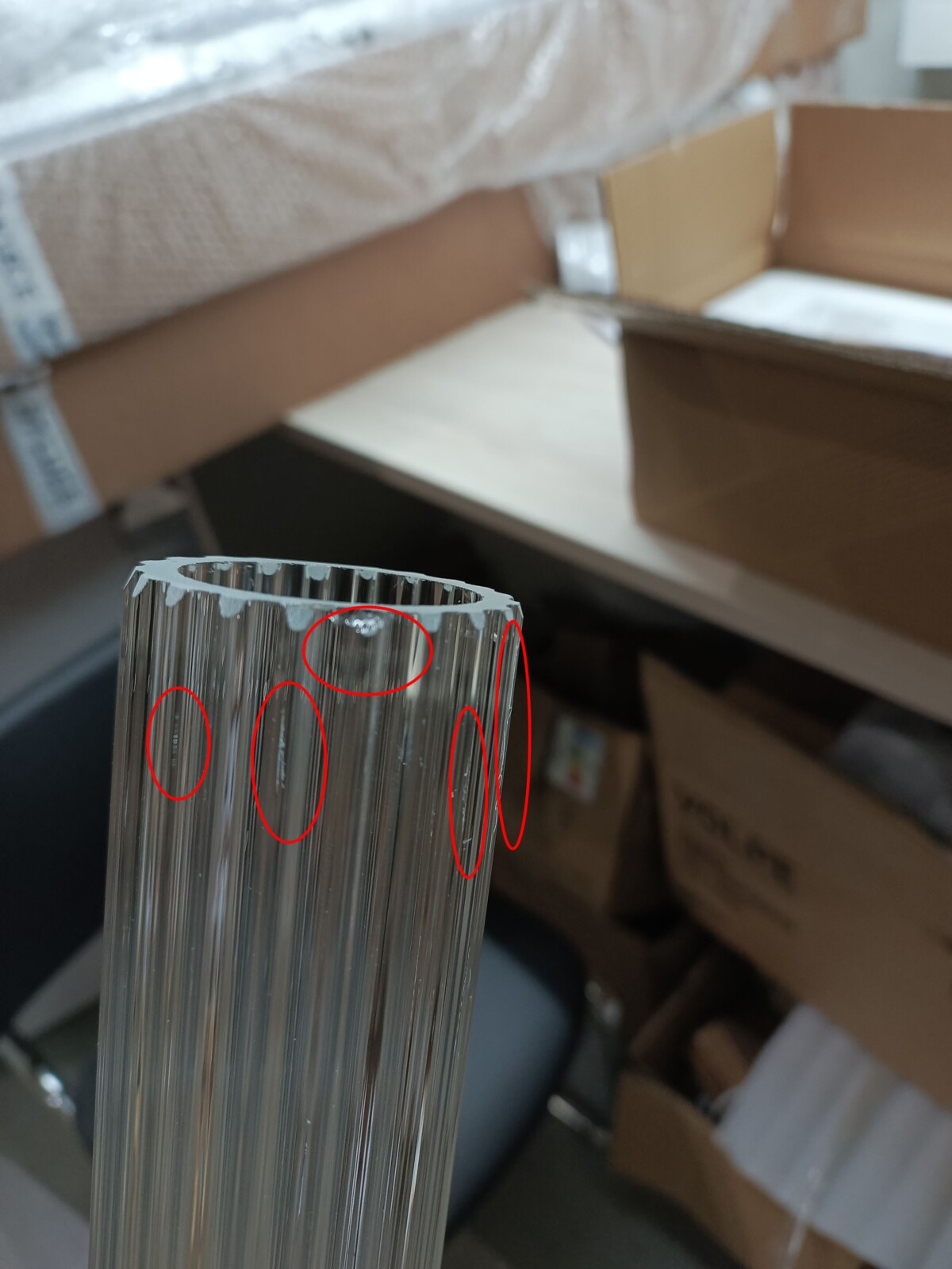 utsenka-SL6224.411.01 Светильник настенный ST-Luce Черный/Прозрачный LED 1*20W 4000K БАМБУ — изображение 3