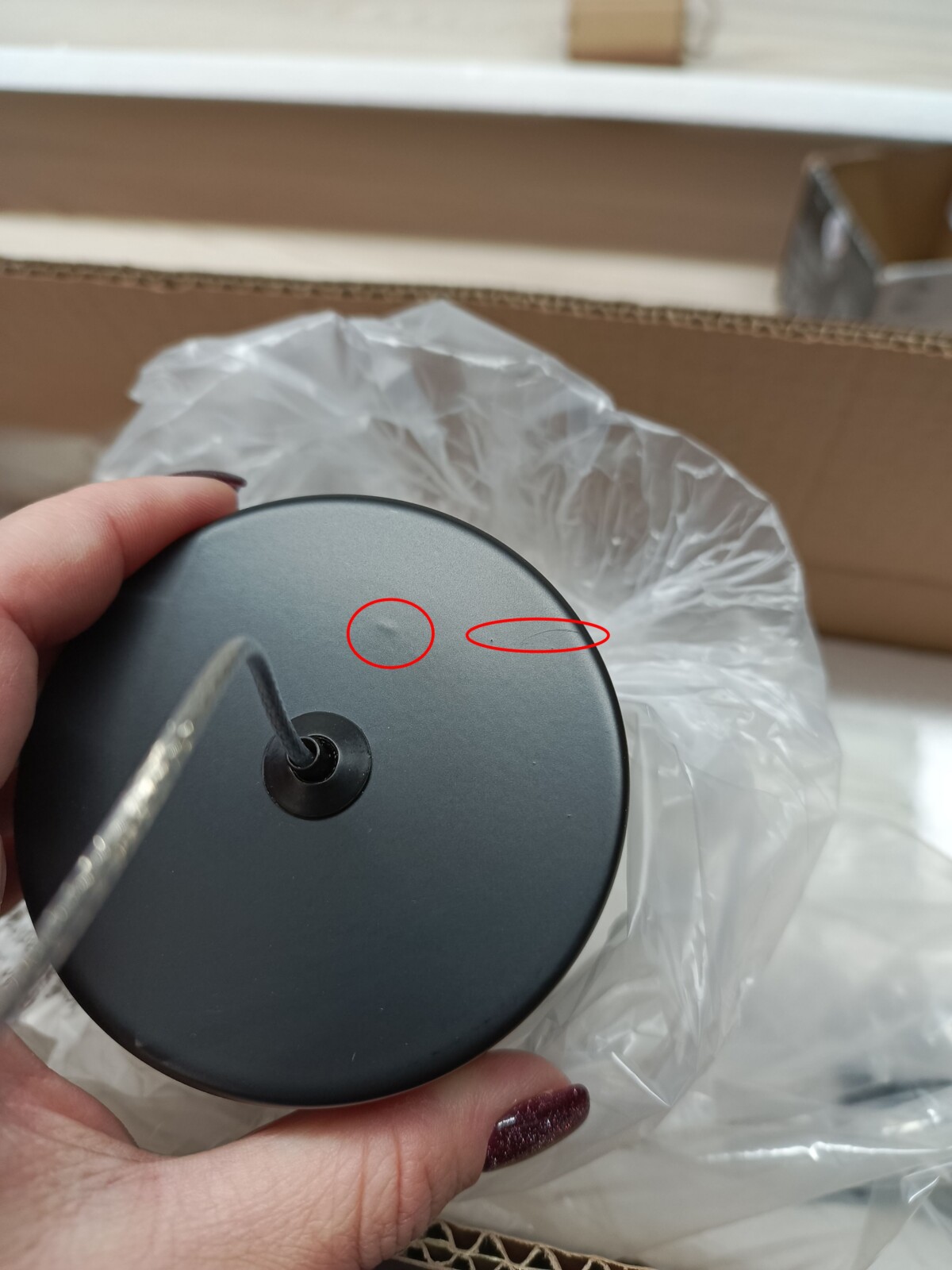 utsenka-SL6224.413.01 Светильник подвесной ST-Luce Черный/Прозрачный LED 1*30W 4000K БАМБУ — изображение 5