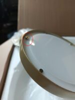 utsenka-SL6508.203.01 Светильник подвесной ST-Luce Матово Золотистый/Белый LED 1*60W 4000K РИО — изображение 5