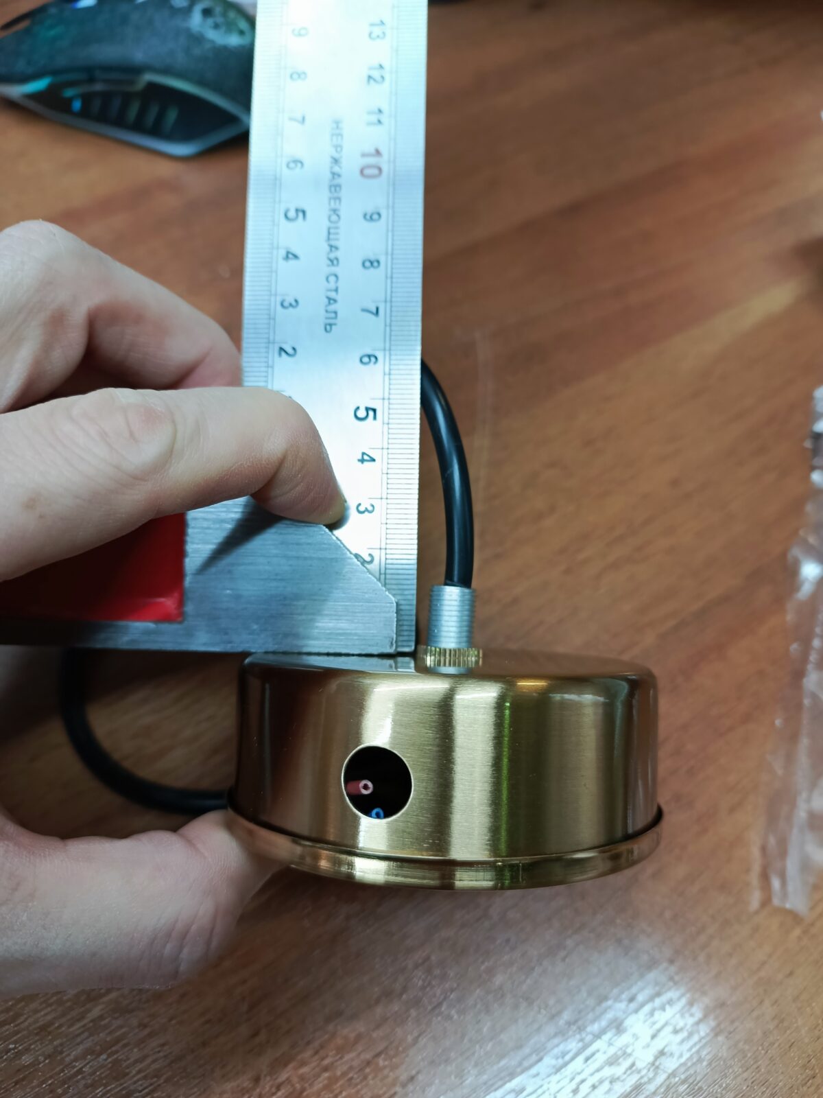 utsenka-SLE155302-06 Светильник потолочный Античная медь/Янтарный E14 6*60W ГЕНТОРЕ — изображение 2