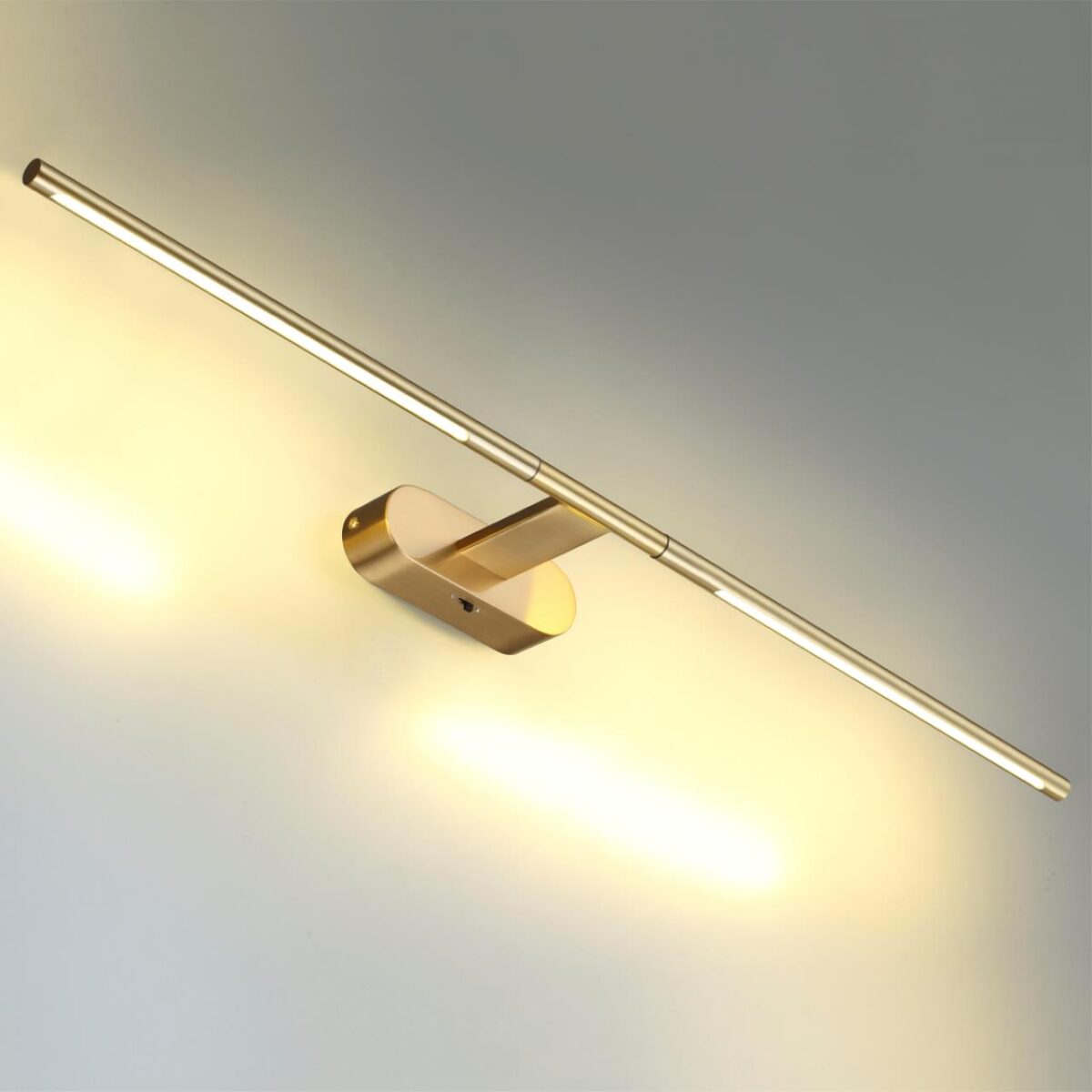 6635/9WL HIGHTECH ODL24 483 металл/античная бронза/акрил Настенный светильник IP20 LED 8W 3000K/3800K/5100K (перекл ч/з тумблер) 220V ALEDO — изображение 4