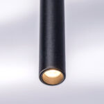 L8T747337 Люстра TUBO LED 40W 2400LM 25G ЧЕРНЫЙ 3000K (574737+747337 (8шт) — изображение 6