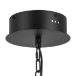 734247 Люстра IRIS 76W LED 3148LM 120G ЧЕРНЫЙ/ЗОЛОТО 3000K — изображение 3