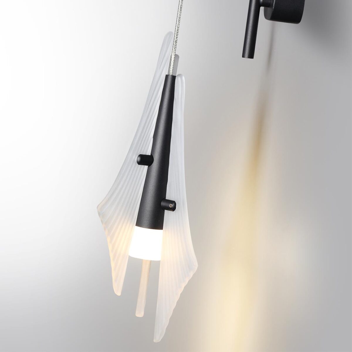 5442/6WLA L-VISION ODL_EX26 059 черный/бел.матовый/металл/стекло/акрил Бра LED*6W 3000K 633Лм AFALINA — изображение 6