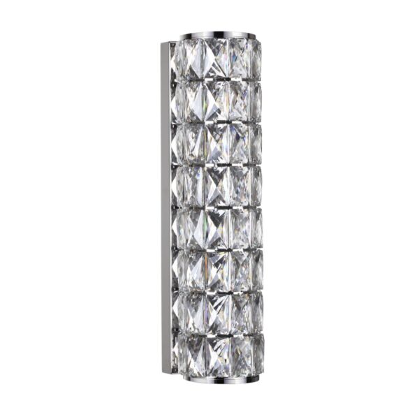 4927/8WL L-VISION ODL24 583 хром/металл/хрусталь Настенный светильник LED 8W 4000K 463Лм PANTA