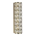 4926/8WL L-VISION ODL24 581 золото/металл/хрусталь Настенный светильник LED 8W 4000K 463Лм PANTA