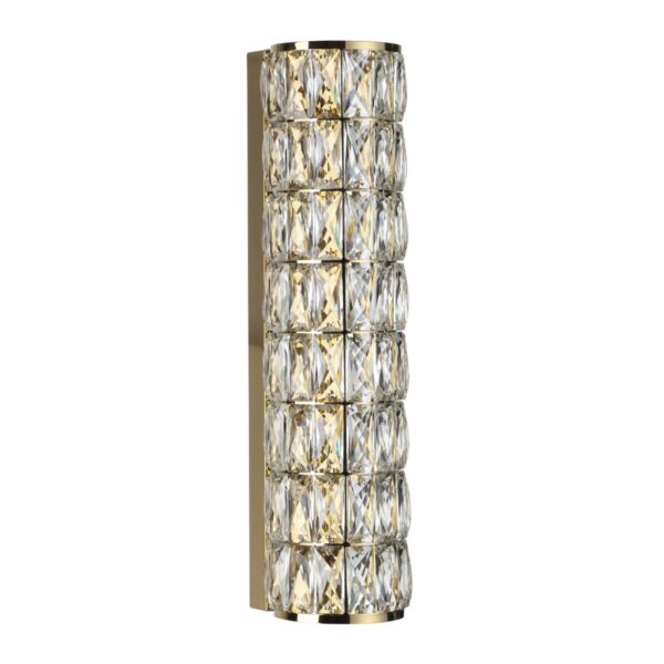 4926/8WL L-VISION ODL24 581 золото/металл/хрусталь Настенный светильник LED 8W 4000K 463Лм PANTA