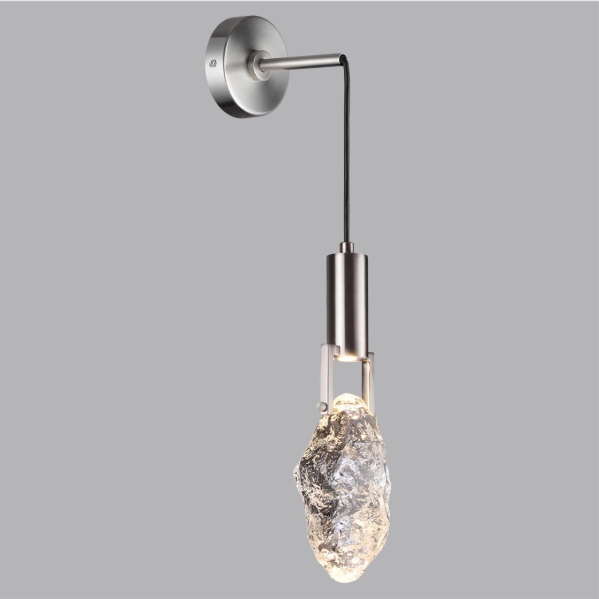 6696/5WL MIDCENT ODL24 239 Настенный светильник матовый никель/металл/стекло IP20 LED 5W 200Лм 3000K LIA — изображение 4