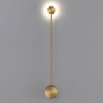 7009/5WLA HIGHTECH ODL25 273 античная бронза/металл/акрил Настенный светильник LED 3000/4000K тумблер на корп. 5W 220V CRI > 90 SATELLITE — изображение 4