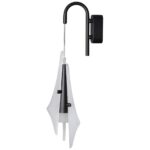 5442/6WLA L-VISION ODL_EX26 059 черный/бел.матовый/металл/стекло/акрил Бра LED*6W 3000K 633Лм AFALINA — изображение 4