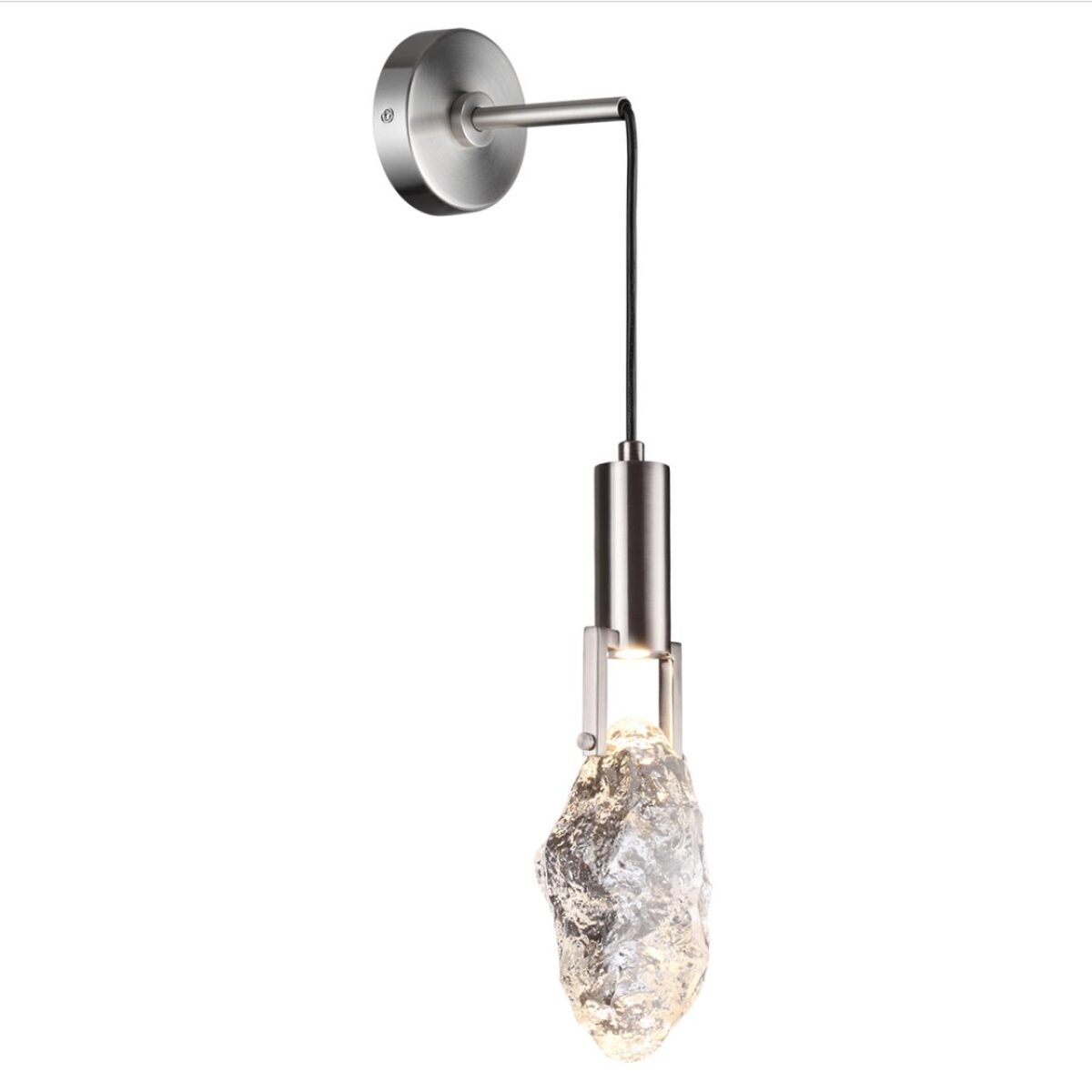 6696/5WL MIDCENT ODL24 239 Настенный светильник матовый никель/металл/стекло IP20 LED 5W 200Лм 3000K LIA — изображение 3