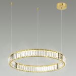 5015/36L L-VISION ODL23 587 золотой/прозрачный металл/хрусталь Люстра LED 36W 4000K 3600Лм VEKIA — изображение 4