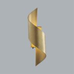7099/6WL HIGHTECH ODL25 443 Настенный светильник gold ice crack металл/акрил IP20 LED 6W 3000K/4000K тумблер на корпусе 220-240V BOCCOLO — изображение 5