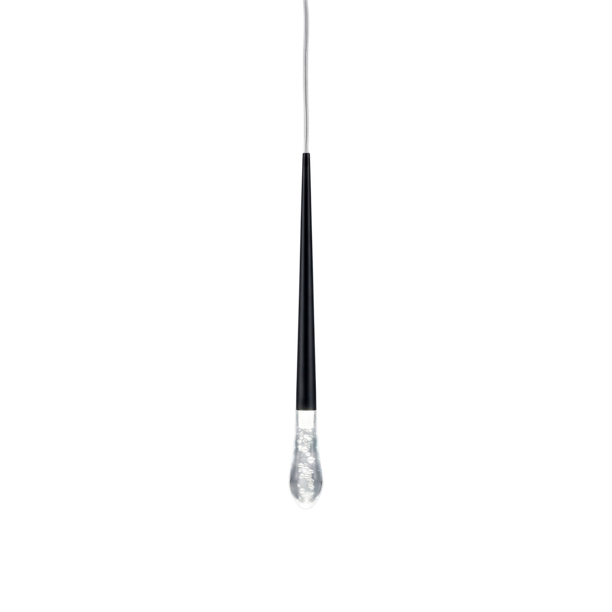 807007-4 Подвес PUNTO MINI с декоративной насадкой (капля) (807007+807000-4) LED 4W 282LM 24G ЧЕРНЫЙ 3CCT 3000/4000/6000K — изображение 2