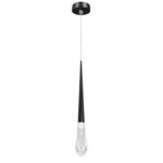807007-4 Подвес PUNTO MINI с декоративной насадкой (капля) (807007+807000-4) LED 4W 282LM 24G ЧЕРНЫЙ 3CCT 3000/4000/6000K