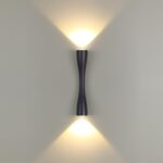 4291/10WL HIGHTECH ODL22 437 черный/металл Настенный светильник IP20 LED 10W 453Лм 3000K ANIKA — изображение 5