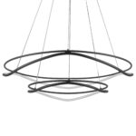 736527 Люстра ROTONDA 115W LED 5736LM 120G ЧЕРНЫЙ 3000-6000K — изображение 3