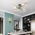 4320/75CL MIDCENT ODL22 305 металл/черный с бронзой Потолочный светильник IP20 LED 65W 2677Лм DENZEL