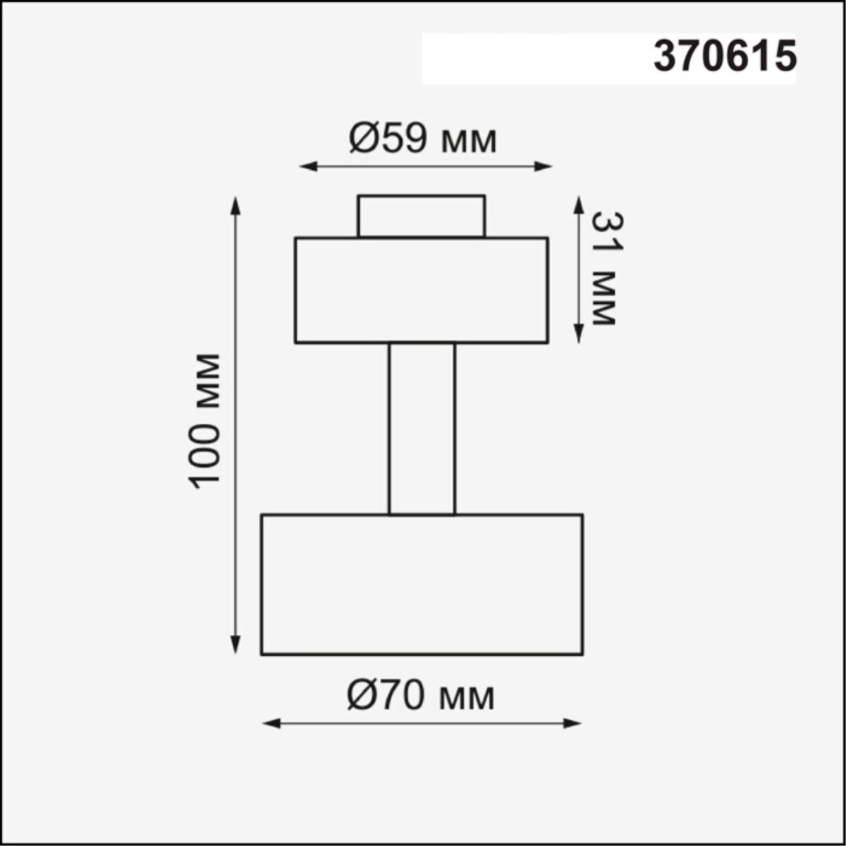 370615 KONST NT19 149 белый Корпус накладной IP20 GU10 50W 220V UNIT — изображение 3