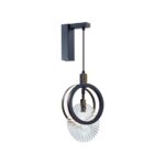 5421/17WL HIGHTECH ODL_EX25 083 черный/золото/металл/стекло Настенный светильник LED 17W 3000K 986Лм MERCURY — изображение 4