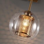 4939/1W PENDANT ODL22 000 античн.бронза/металл/прозрачный/стекло Бра E27 1*40W CLOCKY — изображение 6