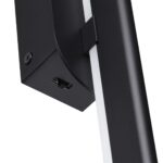 3890/36WLP L-VISION ODL20 311 черный/металл Настенный светильник LED 3000/3800/4800K (перекл. ч/з тумблер) 33W 220V RUDY — изображение 4