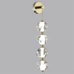 5085/17WL L-VISION ODL25 563 золото/прозрачный/металл/акрил Бра LED 17W 4000K 800Лм JEMSTONE — изображение 4