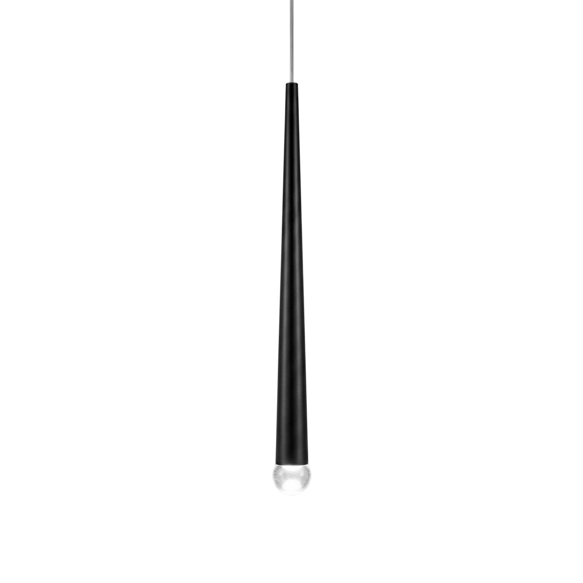 807007-2 Подвес PUNTO MINI с декоративной насадкой (шар) (807007+807000-2) LED 4W 282LM 24G ЧЕРНЫЙ 3CCT 3000/4000/6000K — изображение 2