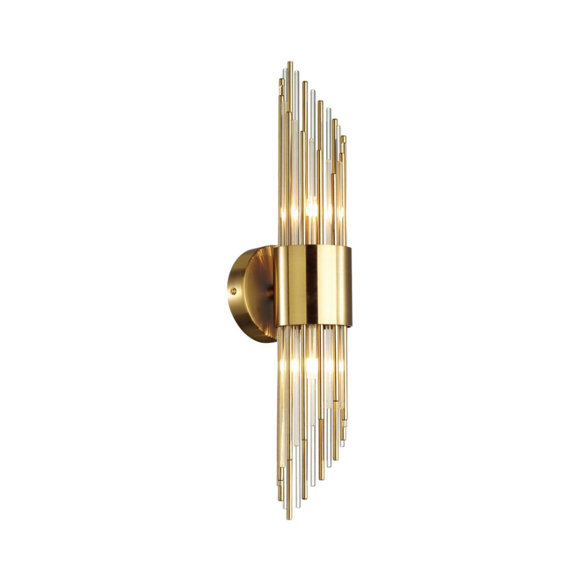 4847/2W HALL ODL21 420 золото/металл/стекло Бра G9 2*40W FLAMBI — изображение 3