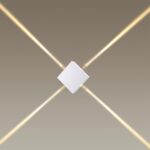 4258/8WL HIGHTECH ODL21 333 белый/металл Настенный светильник IP20 LED 8W 444Лм 3000K VISTA — изображение 3
