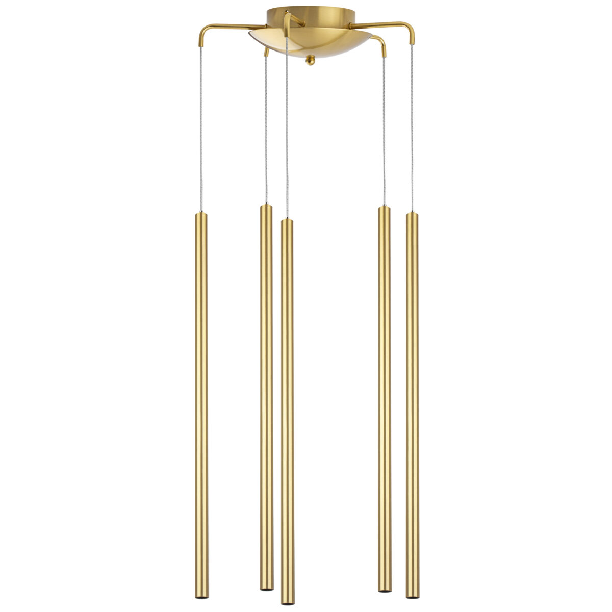 L5T747333 Люстра TUBO LED 25W 1500LM 25G ЗОЛОТО 3000K (574723+747333 (5шт) — изображение 1