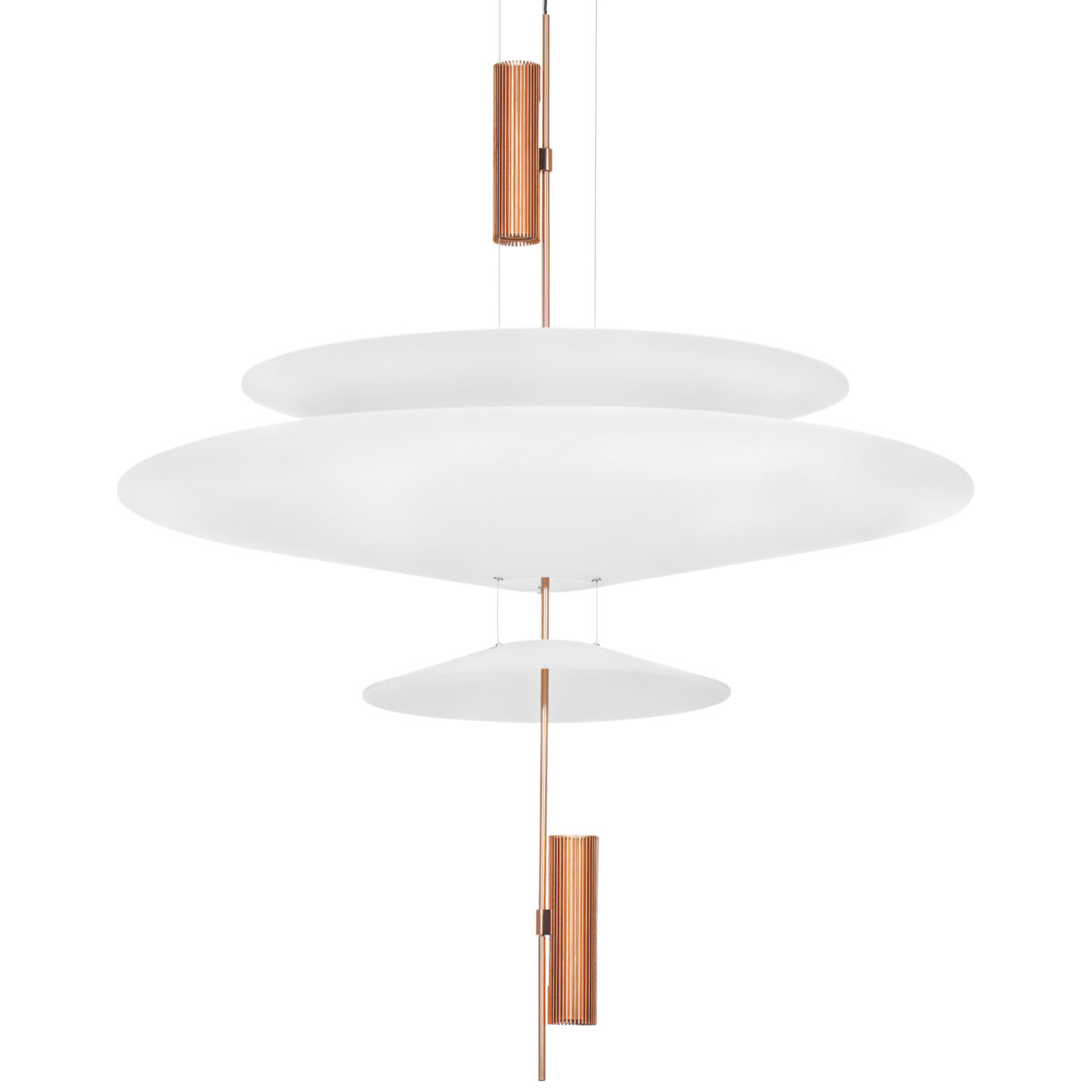 814532  2КОР! Люстра VIOLA LED 3x6W 560LM РОЗОВОЕ ЗОЛОТО/БЕЛЫЙ 3000K — изображение 9
